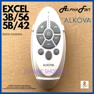 ALPHA ALKOVA 12SPEED FAN REMOTE CONTROL/ALPHA ALKOVA EXCEL 3B/56 5B/42 TR196A 423.22MHZ ALKOVA REMOT