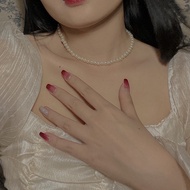 Pearl necklace, pearl necklace
