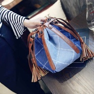 Stylish Women Lady Shoulder Bag (Jeans)