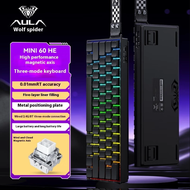 แป้นพิมพ์ MINI60HE Aula สวิตช์แม่เหล็กสามโหมดคีย์บอร์ดแบบกลไก