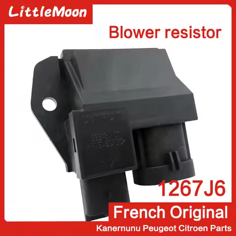 Original new fan resistance fan control module 1267J6 for Peugeot 207 301 2008 3008 508 Citroen C2 C