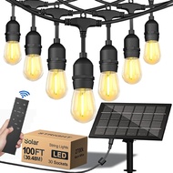 Solar Power Light 15M สายไฟแสงอาทิตย์ S14 ชุดไฟปิงปองแอลอีดี กันน้ำกลางแจ้ง IP65 ชุดไฟปิงปอง ไฟตกแต่