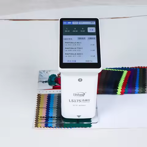 Colorimeter LS175 45°/0° Calibre 20mm Fabric Leather Colour Meter Wood Furniture Meat Colour Meter Δ