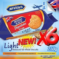 麥維他 - 大手節扣『英國直送』 麥維他 全麥消化餅 (輕怡) （使用天然穀物）250g Exp : 2026/3/2 或之後 餅乾 餅干 #餅 McVities 平行進口