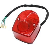 Motorcycle taillight 6V Taillight Tail Light Stop Brake Lamp W/Bulb for CT70 Z50 SL70 SL90 SL100 SL1