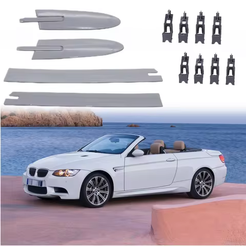 Convertible Roof Top Hinge Cover Kit for BMW E93 335i 430i M3 M4 F83 Replace 54377184037 54377184047