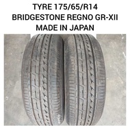 🇯🇵🇯🇵  Tyre 175/65/R14 Bridgestone Regno GR-XII Tyre / Tayar / Tire