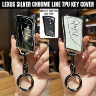 LEXUS RX 300 330 350 400h NX IS 250 200 CT 200h ES GS LX 470 570 GX 460 470 Premium Silver Chrome TP