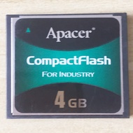 CF Card Apacer 4GB CF III Military Grade Industrial Use Flash Memory Card for Camera High Read Speed