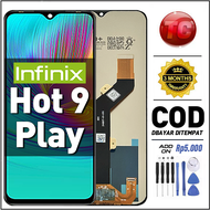 LCD Infinix Hot 9 play Original full set hp Touchscreen asli ori murah COD