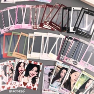 白菜价拍立得边框贴盲盒ins明星爱豆小卡卡膜装饰贴纸原创相片相册贴纸Plot Blind Box Instagram Star Love Beanve's