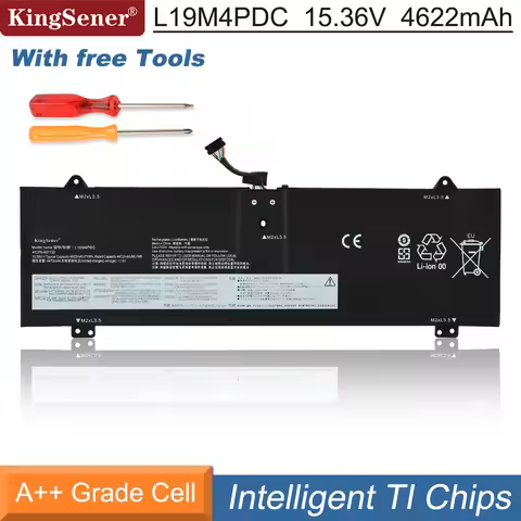 KingSener L19C4PDC Laptop Battery For Lenovo Ideapad Yoga 7-14ITL5 7-15ITL5 Series 5B10Z26482 L19M4P