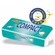 Cutie Compact 3 ply Toilet Roll / Bathroom Roll Tissue Kertas Tissue Tiga Lapisan 1.8kg - 10 roll (p