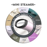 Portable Mini Steamer Iron Garment Clothes Travel Pants Dress Hygene Baju Steam Press Seluar