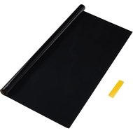 Filem Cermin Kereta Carbon 2 PLY VLT 16% IRR 45% UVR 35% Hitam 20ft x 24inch Filem Privasi 2mil PET 