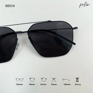 Polin แว่นกันแดด รุ่น 8804 เนื้อวัสดุไทเทเนียมไนล้อน ยืดหยุ่น ไม่หัก เบา