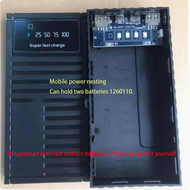 ชุดพลังงานเคลื่อนที่ชุดแบตสำรองโพลิเมอร์1260110วงจรเมนบอร์ดที่อยู่อาศัยกล่องแบตเตอรี่ DIY