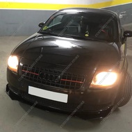 For Audi TT 8J 8N Racing Style 3Pcs Front Bumper Lip Spoiler Splitter Diffuser 1.8T 2.0TFSI 3.2FSI 1