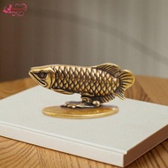 Abbraccia Mini Arowana Statue Incense Stick Holder Fish Statue for Tea Room Yoga Table