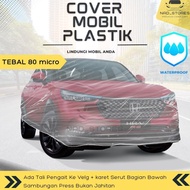 Miliki Sarung Mobil Hrv Plastik Body Cover Mobil Honda Hrv Transparan