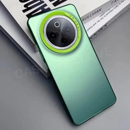 เคสสำหรับ Vivo IQOO Z10 IQ00 Z10x Z 10x IQO Z10 5G 2025หรูหราโลหะออโรร่าเคสโทรศัพท์เคลือบ Shockproso