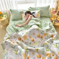 Quilted Spring Summer Quilt Soft Lightweight Duvet Summer Blanket Queen Breathable Blankets Comforta