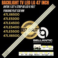 47 INCH LED TV BACKLIGHT LG 47LX6500- 47LE5300- 47LE4500- 47LE5400- 47LE5500- 47LX6500 47 INCH TV BA