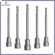 <COLORFUL Sale> 150mm Long 6mm-19mm Hexagon Nut Driver Drill Bit Socket Wrench Extension Sleeve❀