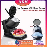 Axn Ice Crusher Machine ABC Mesin Ice Shaver Mesin Ice Batu CENDOL Snow Ice Smoothie Ice Kacang Read