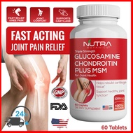 【READY STOCK】NB Glucosamine Chondroitin MSM Triple Strength - Glucosamine Supplement - Knee Pain Relief in 14 Days