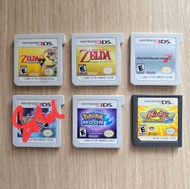 3ds 3dsll 3dsxl Pokemon Y, Pokemon Moon, Zelda,  Mario Kart 7,  DS NDS Kirby - US version