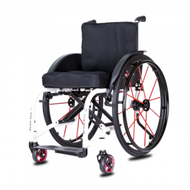 通和 - (門市保養)輕便可摺疊24 吋充氣後輪運動手推輪椅