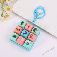 9 Keys Keyboard Keychain Game Keychain - ปุ่ม Fidget ของเล่นเพื่อบรรเทาความเครียด