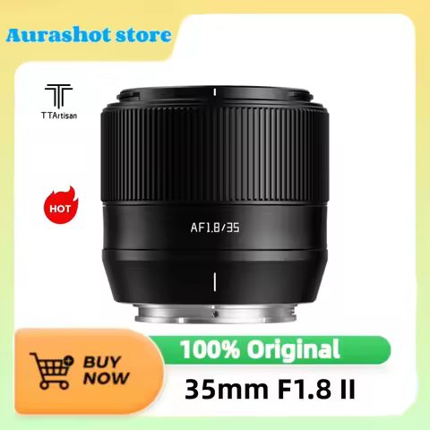 TTArtisan Auto Focus 35mm F1.8 Mark II Prime Camera Lens for Fujifilm X XF X-E4 X-S20 XM5 X-H2S XT30
