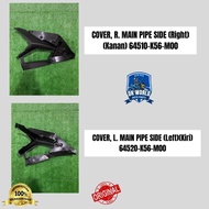 HONDA RS150 V1 V2 Cover Black Mainpipe RH Right / Cover Hitam Main Pipe Kanan 100% ORIGINAL 64510-K5