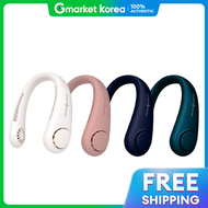 ETN | พดลมคลองคอแบบมอนครอส พดลมพกพาแบบคลองคอ ใชงานไดโดยไมตองใชมอ