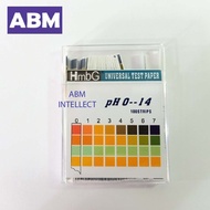 HmbG Indicator Paper, pH Test Strip, pH Paper, pH Stick (100 Strips)