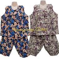 "Terno Short - 100% Cotton (L-3XL) Assorted | Plus Size Pambahay Terno for Women, Terno Shorts & Out