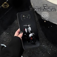 HP POC0 X3 / X3 Pro NFC Case - Leviora Case - Motorcycle Fashion Case - POC0 X3 / X3 Pro NFC Softcas