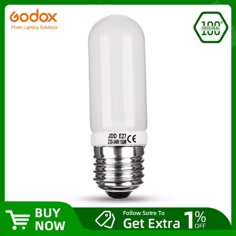 Godox 150W E27 Modeling Lamp Light Lighting Bulb for Godox Studio Flash DE300 DE400 SK300 SK400 QS60