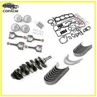 1set 2.4L G4KJ Engine Pistons Crankshaft Rebuild Kit For 2011-2020 Kia Sorento Sportage Hyundai Sona