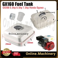 ( READY STOCK ) Honda Engine GX160 GX200 168F 5.5HP 6.5HP 7.0HP 7.5HP Fuel Tank With Fuel Cap Spare 