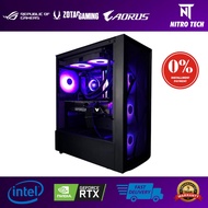 Full Set Budget Gaming PC - Intel i5 12400F / i3 12100F / Ryzen 5 + RTX3060Ti RTX 3060 / RTX 3050 / 