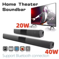 40W TV Soundbar Wireless Bluetooth Speaker Wired And Home Cinema Sound System Stereo Surround With FM Radio Music Center Boombox