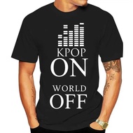 KPOP On World Off T-shirt Infinite GOT7 2PM Seventeen GFriend CNBLUE tops tee