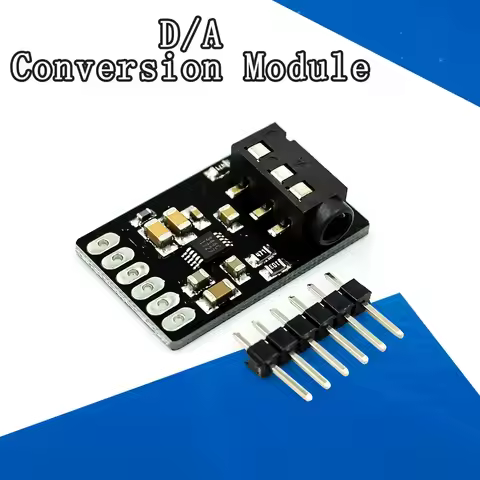 D/A Audio Converter Digital to Analog Converter Board Stereo Audio Module Conversion Module CS4344 w