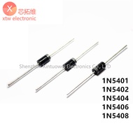 (50Pcs) Straight-through Diode IN5408 1N5401 1N5400/5402/5404/5406/5407 DO-27 3A1000V Rectifier Diod