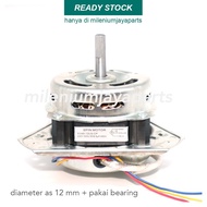 Dinamo Pengering Mesin Cuci LG / Motor Spin Bearing 90 watt diameter as 12 mm / Dinamo Mesin Motor Spul Pengering Spin Mesin Cuci Lg 7 8 14kg 2 Tabung / Sparepart Onderdil Alat Mesin Cuci