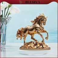 blesiya 2D Flat Horse Statue Creative Desk Decoration for Bedroom Window Countertop