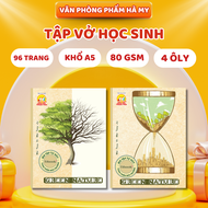 (Lốc 10 Quyển) Tập Học Sinh Green Nature Thuận Tiến 96 Trang 80gsm Vở 4 ôly